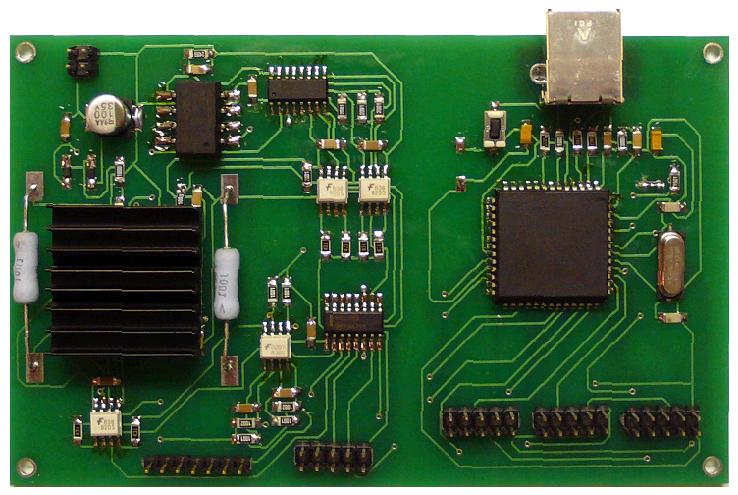 USB stepper motor controller